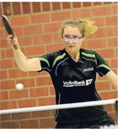  ?? ARCHIVFOTO. STADE ?? Agnieszka Sobilo ist aus Kleve zum ASV Süchteln gewechselt.Mit ihrem neuen Team dürfte sie in der Oberliga gegen den Abstieg spielen.