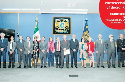  ?? ERNESTO MUÑOZ ?? La junta de Gobierno ratificó por cuatro años más como rector de la UNAM a Enrique Graue/