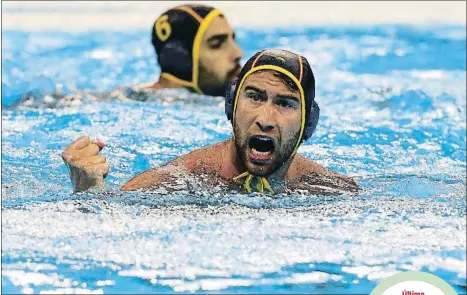  ?? ORESTIS PANAGIOTOU / EFE ?? Último servicio. Guillermo Molina, en su último partido con España, en los Juegos Olímpicos de Río, donde logró el
7.º puesto