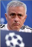  ??  ?? Man United boss Mourinho