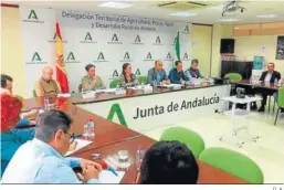  ?? D. A. ?? Reunión de la MEsa del Agua y la Junta.