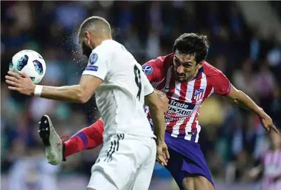  ?? LEHTIKUVA/JAVIER SORIANO
FOTO: ?? Atletico Madrid slog Real Madrid i supercupen och känns som Barcelonas främsta utmanare.