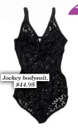  ??  ?? Jockey bodysuit, $44.95