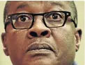  ?? / FREDDY MAVUNDA ?? Brian Molefe.