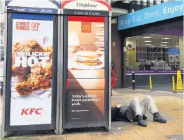  ??  ?? > The Public Space Protection Order was meant to clean up the city centre