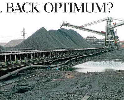  ?? Jeremy Glyn ?? Still in limbo: Optimum Coal Mine has been in business rescue since February 2018