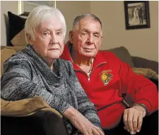  ?? JOHN RENNISON THE HAMILTON SPECTATOR ?? Dave and Georgia Bartolotta lost thousands in a so-called grandparen­t scam. “I always thought this would never happen to me, but it did,” Dave says.