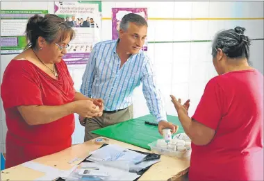  ??  ?? PASTORES. El diputado David Schlereth acompaña a Pechi Quiroga en Neuquén, mientras que el legislador provincial Daniel Robledo se lanzó en La Pampa.