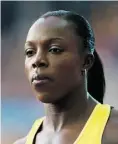  ??  ?? Veronica Campbell-Brown