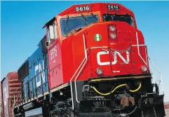  ?? CANADIAN NATIONAL RAILWAY COMPANY ?? CN’s crude oil shipments next year will probably surpass the 130,000-carload mark set in 2014, its CEO says.