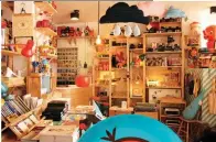  ??  ?? The Little Drom Store is a treasure trove of quirky gifts – magnets, notebooks, plush toys, plates and more.