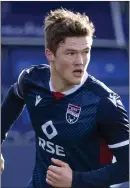  ??  ?? Ross County’s Blair Spittal