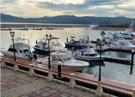  ?? COrTEsÍA ?? El evento de pesca deportiva de la Internatio­nal Light Tackle Tournament Associatio­n, cuyo anfitrión este año es el Club Amateur de Pesca de Costa Rica, se inició este 20 de junio.