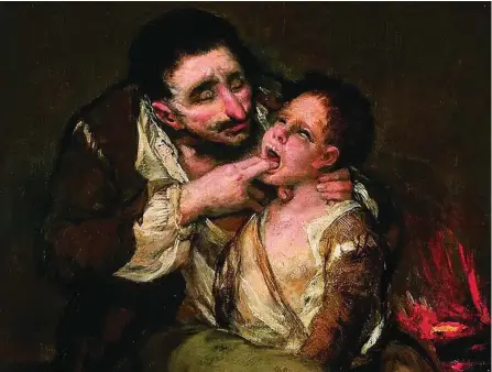  ?? MUSEO DEL PRADO ?? Goya plasmó su propia versión pictórica del mito en plena Guerra de Independen­cia