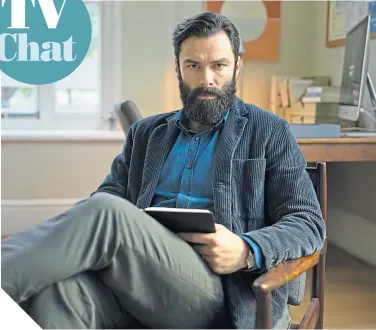  ?? ?? Aidan Turner in The Suspect, based on Michael Robotham’s novel