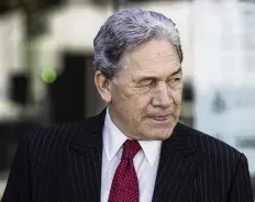  ?? PHOTO: NEW ZEALAND HERALD ?? Winston
Peters remains a formidable campaigner.