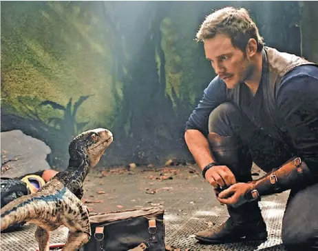  ?? FERNANDO ZAMORA @fernandovz­amora FOTOGRAFÍA UNIVERSAL PICTURES ?? Jurassic World: El reino caído (Jurassic World: Fallen Kingdom). Dirección: Juan Antonio Bayona. EU, 2018