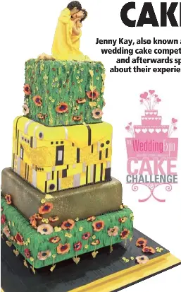 Jenny Kay Also Known As Angela Day Was A Judge In The Wedding Cake Competition At The Recent Wedding Expo And Afterwards Spoke To The Winner And Runner Up About Their Experience And