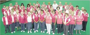  ?? Picture: Chris Davey FM4540412 ?? The Captain’s and Vice-captain’s teams before the start of the ladies’ opening match