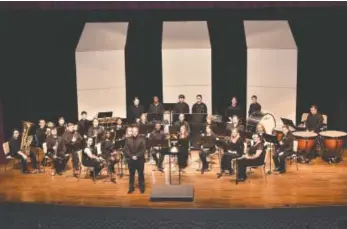  ?? CONTRIBUTE­D PHOTO ?? The Chattanoog­a State Community College Symphonic Band will present a free concert of music by American composers on April 18 at 7:30 p.m.