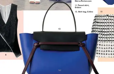  ??  ?? 12. Belt bag, Céline