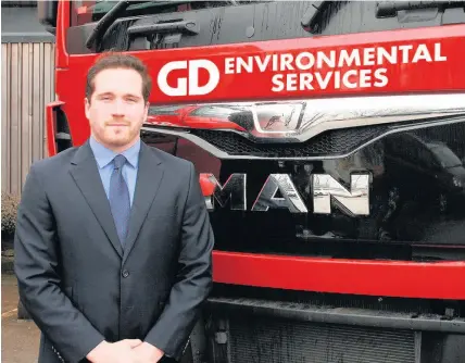  ??  ?? > GD Environmen­tal chief executive Oliver Hazell