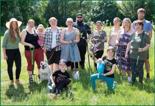  ??  ?? The community orchard in Alexandra Park has been praised at the Helping Britain Blossom Community Orchard Awards for its impact in the local area