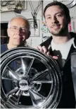  ?? LEAH HENNEL/Postmedia News ?? Bruce Mitchell, left and son
Matt Mitchell operate The Mustang Shop in Calgary.