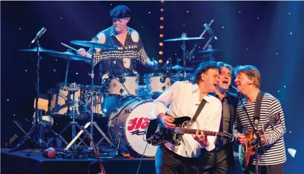  ?? PRESSEFOTO ?? The Hollies under en konsert i 2015.