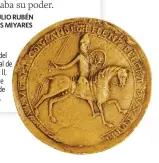  ?? ?? Molde del sello real de Enrique II, padre de Juan y de Ricardo.