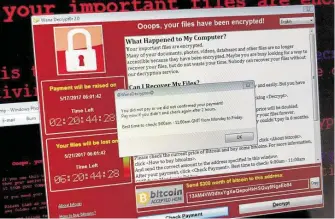  ?? Dreamstime / TNS ?? The computer systems of more than 20 small Texas municipali­ties were targeted.