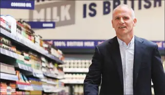  ??  ?? Call for action: Tesco’s Dave Lewis wants internet sales tax to help High Street