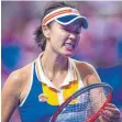  ?? FOTO: AFP ?? Die chinesisch­e Regierung steht wegen des Umgangs mit der Tennisspie­lerin Peng Shuai in der Kritik.