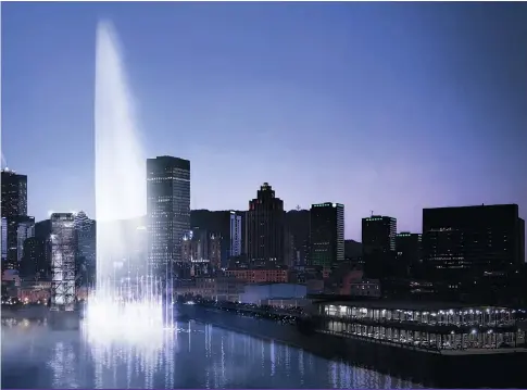  ?? Crédit : Compagnia Finzi Pasca ?? Jusqu’au 2 septembre, le spectacle poétique multimédia Montréal Avudo vous en mettra plein la vue dans l e Vieux-port de Montréal.