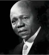  ??  ?? 1961 Léon M’ba, premier président du Gabon.