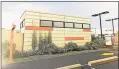  ?? Ben Lambert / Digital First Media ?? Above, an artistic rendering of a planned drive-up Dunkin’ at 305 East Main St. in Torrington.