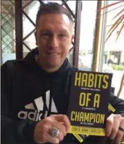  ?? PAUL POST PHOTO ?? Dana Cavalea, former New York Yankees director of strength and conditioni­ng/performanc­e enhancemen­t, visited Troy on Saturday to discuss his new book, “Habits of a Champion.”