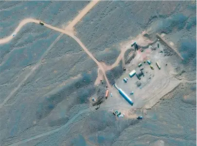 ?? [ AFP ] ?? Die iranische Atomanlage in Natanz geriet schon mehrmals ins Visier des israelisch­en Geheimdien­sts.