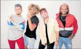  ?? Foto:
Internet ?? Los chicos se unieron hace un año y medio para ser una banda de hombre.