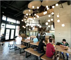  ?? PHOTOS: DOUG DURAN — STAFF PHOTOGRAPH­ER ?? The Snowflake Dessert House at the new Pacific Pearl center in Pleasanton offers savory dishes, as well as sweets.