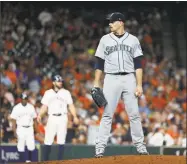  ?? Karen Warren / file photo ?? Former Seattle pitcher James Paxton in action on Aug. 9.