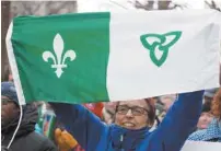  ?? LARS HAGBERG AGENCE FRANCEPRES­SE ?? Plusieurs villes ontarienne­s ont été le théâtre de manifestat­ions en faveur des FrancoOnta­riens le week-end dernier.