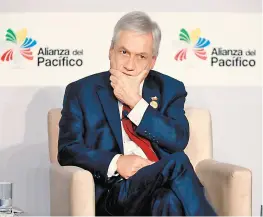  ?? EFE ?? Piñera hizo el anuncio luego del informe de la ONU.