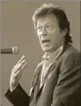  ?? HT ?? Imran Khan at the 36th Internatio­nal Kolkata Book Fair