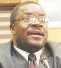  ??  ?? Cde George Charamba