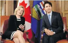  ?? JUSTIN TANG/ THE CANADIAN PRESS/ FILES ?? Premier Rachel Notley and Prime Minister Justin Trudeau are both targets of recent threats.