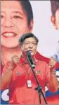  ?? AFP ?? Ferdinand Marcos Jr during a proclamati­on rally in Laoag city, Ilocos norte province.