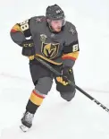  ?? STEPHEN R. SYLVANIE/USA TODAY SPORTS ?? Vegas defenseman Nate Schmidt skates against the Jets during Game 3 of the Western Conference finals May 16.