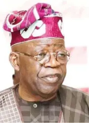  ?? ?? President Bola Ahmed Tinubu