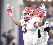  ?? CURTIS COMPTON / CCOMPTON@AJC.COM ?? Georgia junior linebacker Roquan Smith previously won the Butkus Award and was voted the SEC defensive player of the year.